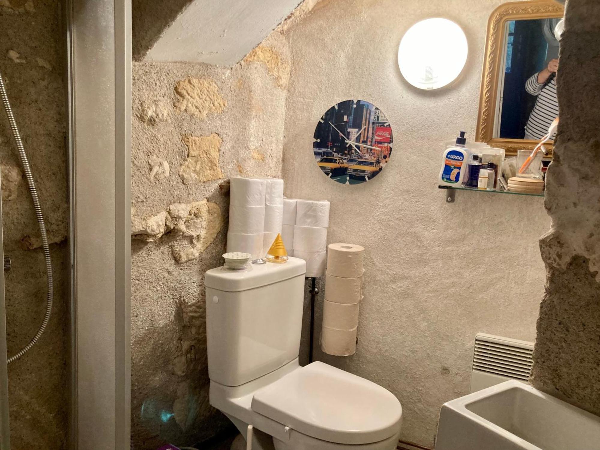 Willa La Maison Bleue De Husseau Ancienne Ferme Semi-Troglodytique 18E Siecle Montlouis-sur-Loire Zewnętrze zdjęcie